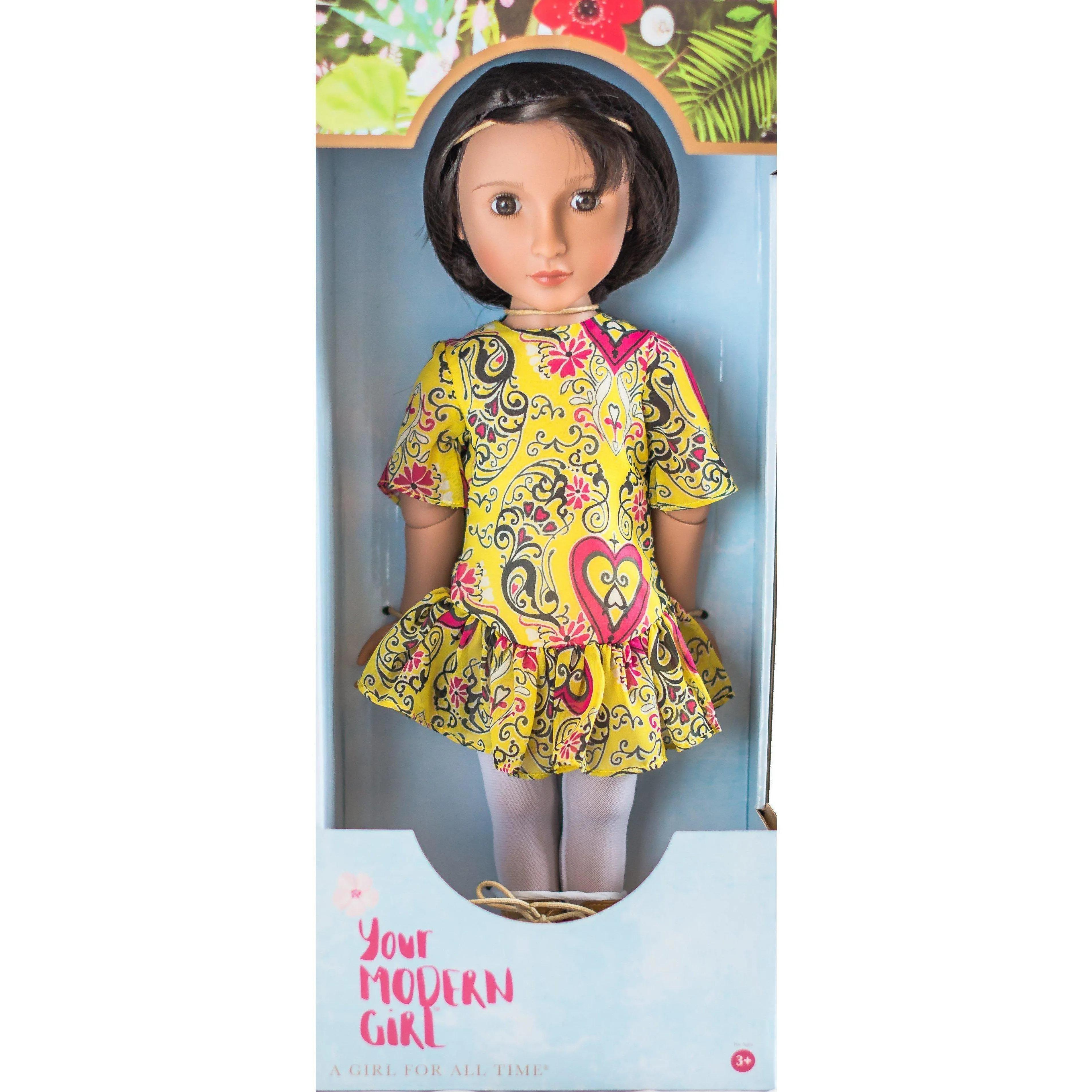 A Girl for All Time Nisha, Your Modern Girl 16 inch British girl doll