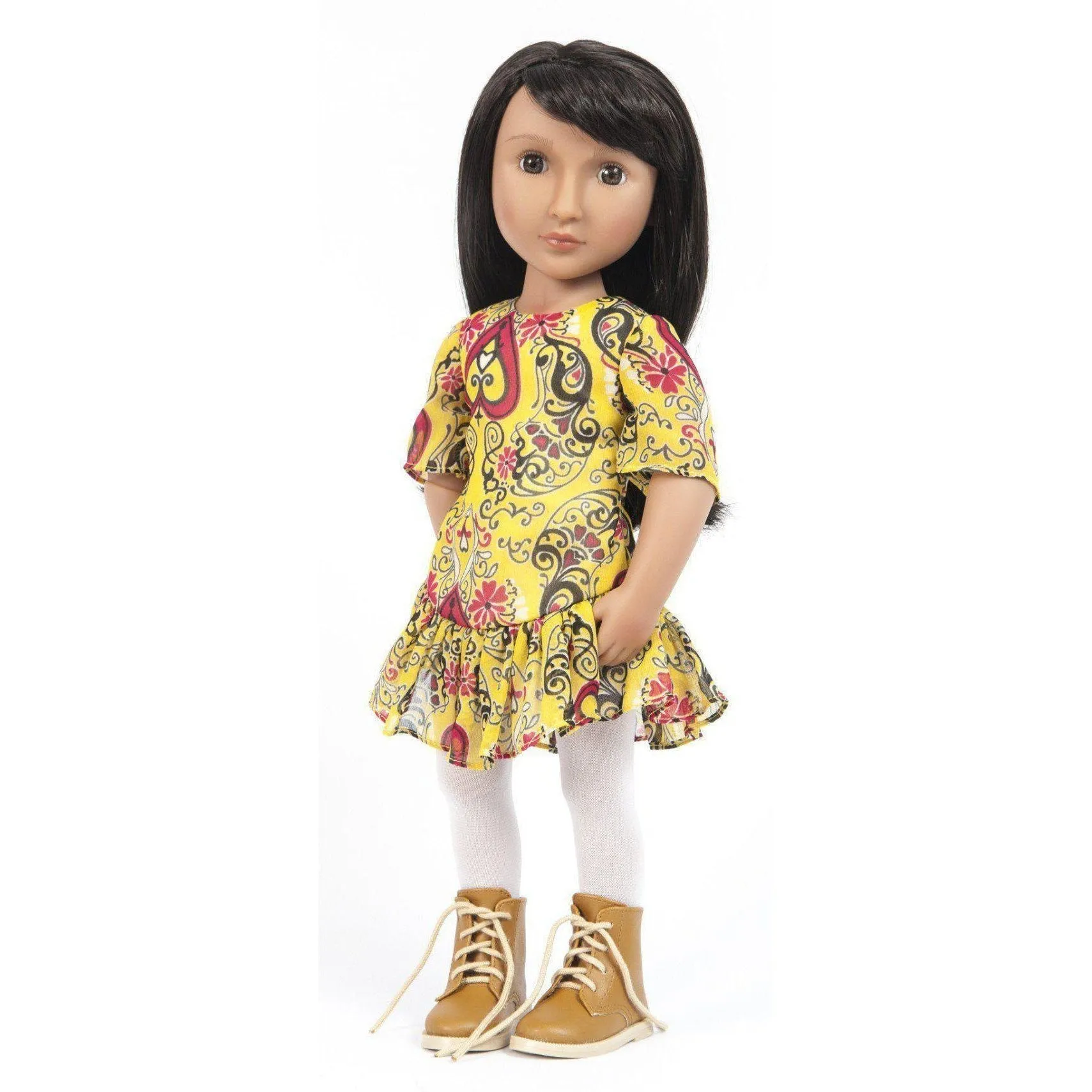 A Girl for All Time Nisha, Your Modern Girl 16 inch British girl doll