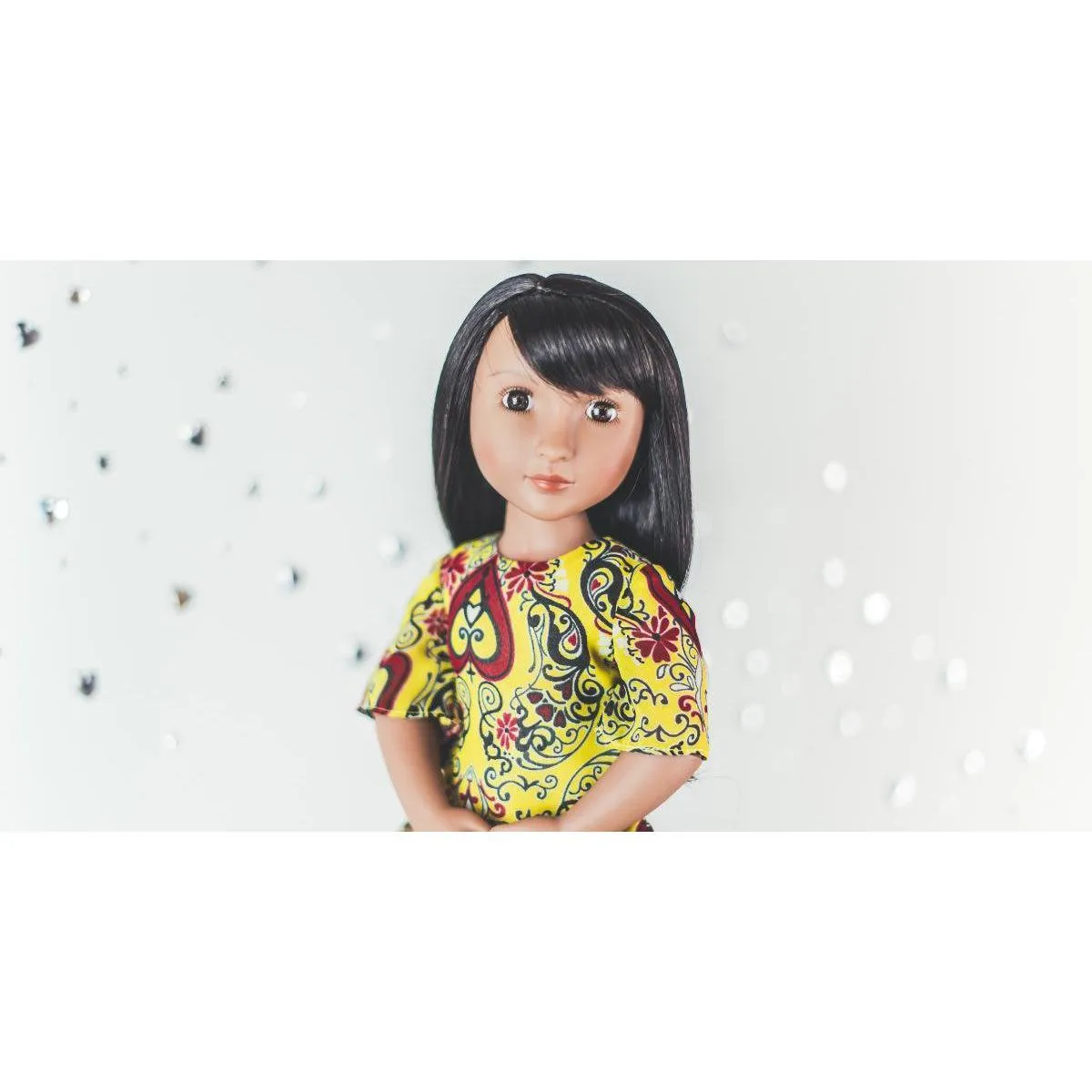 A Girl for All Time Nisha, Your Modern Girl 16 inch British girl doll