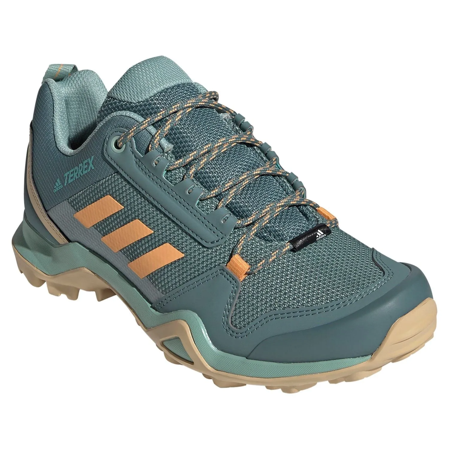 adidas Womens Terrex AX3 Hiking Shoes - Green