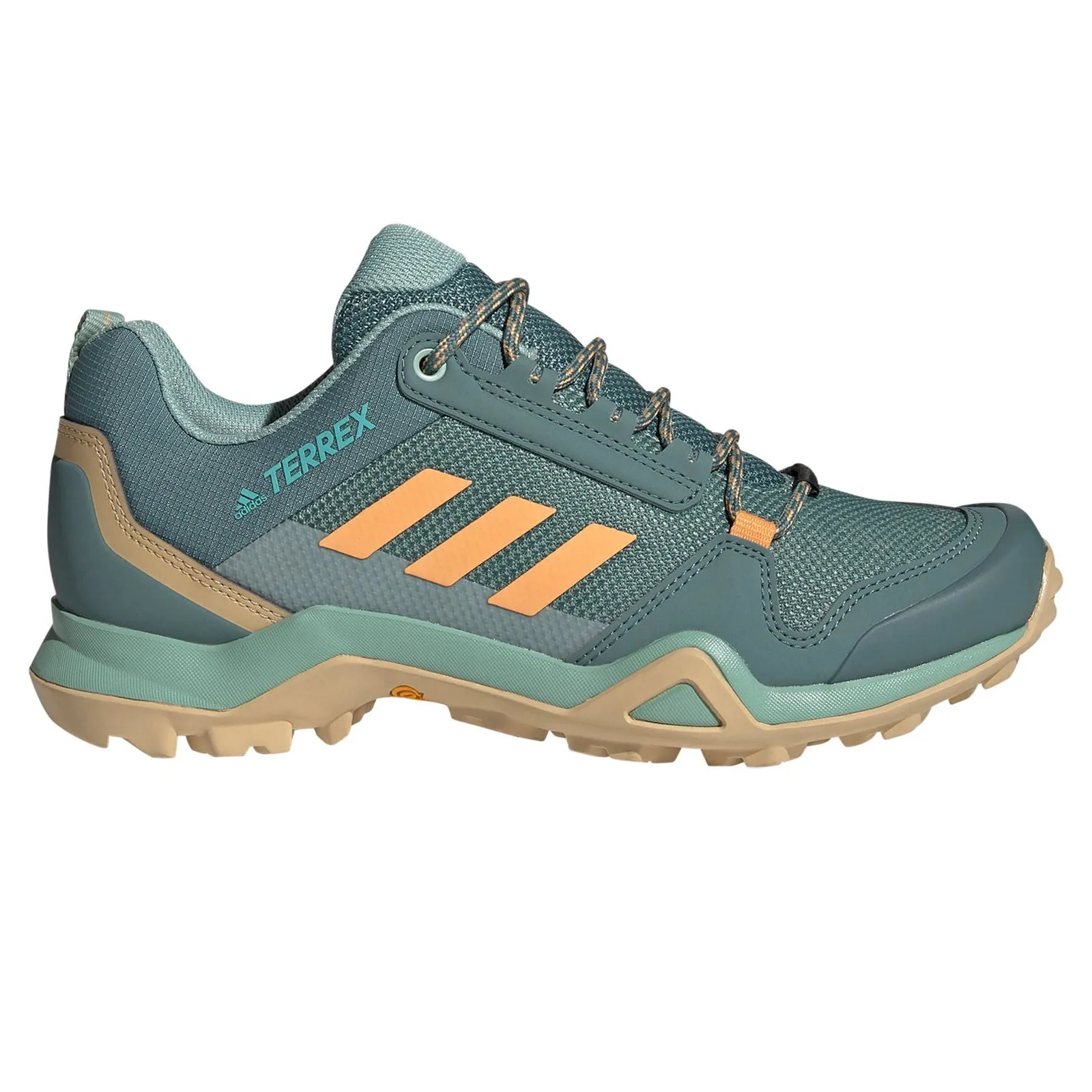 adidas Womens Terrex AX3 Hiking Shoes - Green