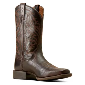 Ariat Men's Sport Herdsman Burnished Chocolate Square Toe Cowboy Boots 10050990