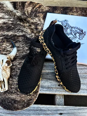 Black Leopard Fuse Ariat Sneaker