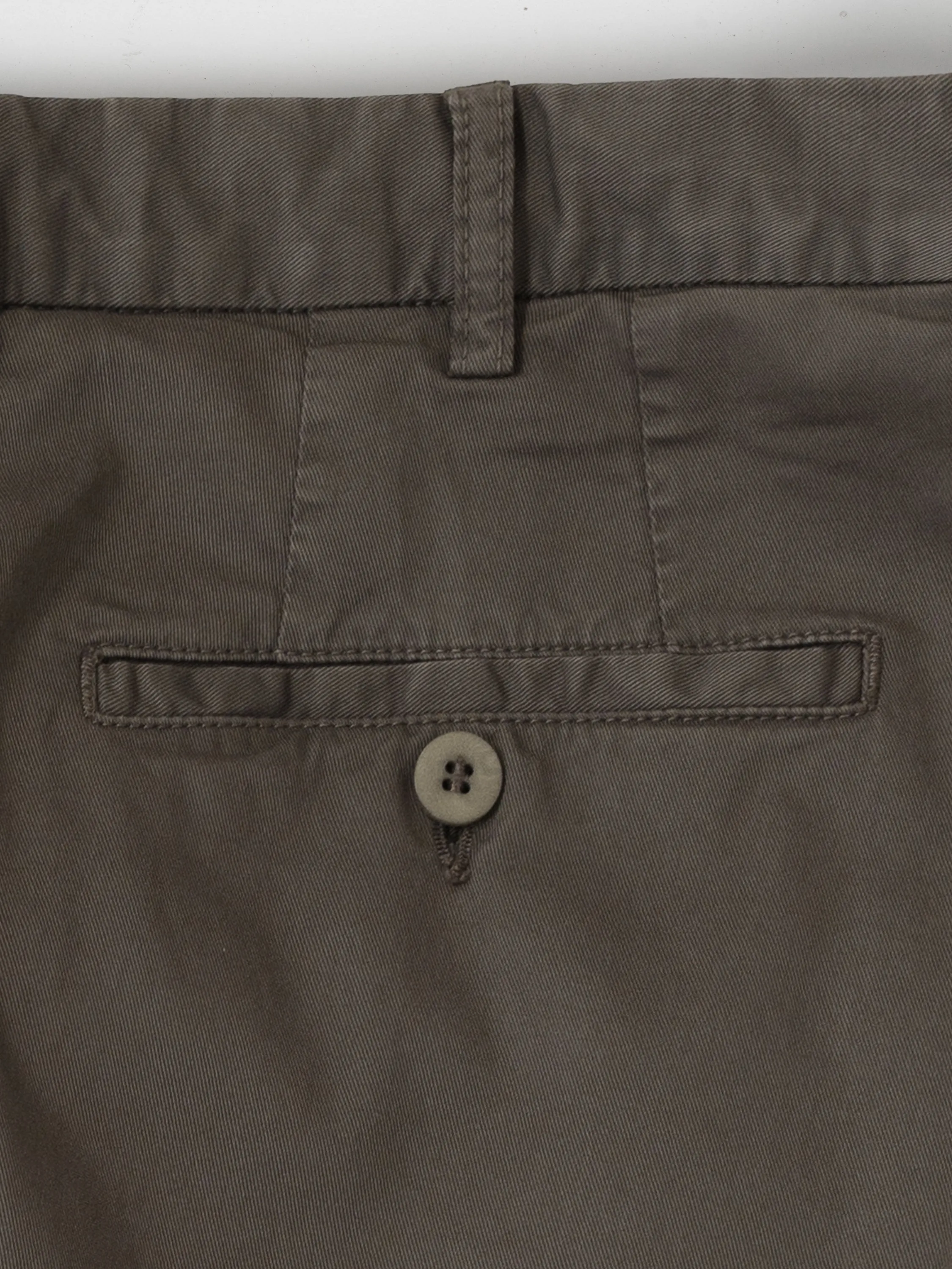 Brown cotton supima sport trousers