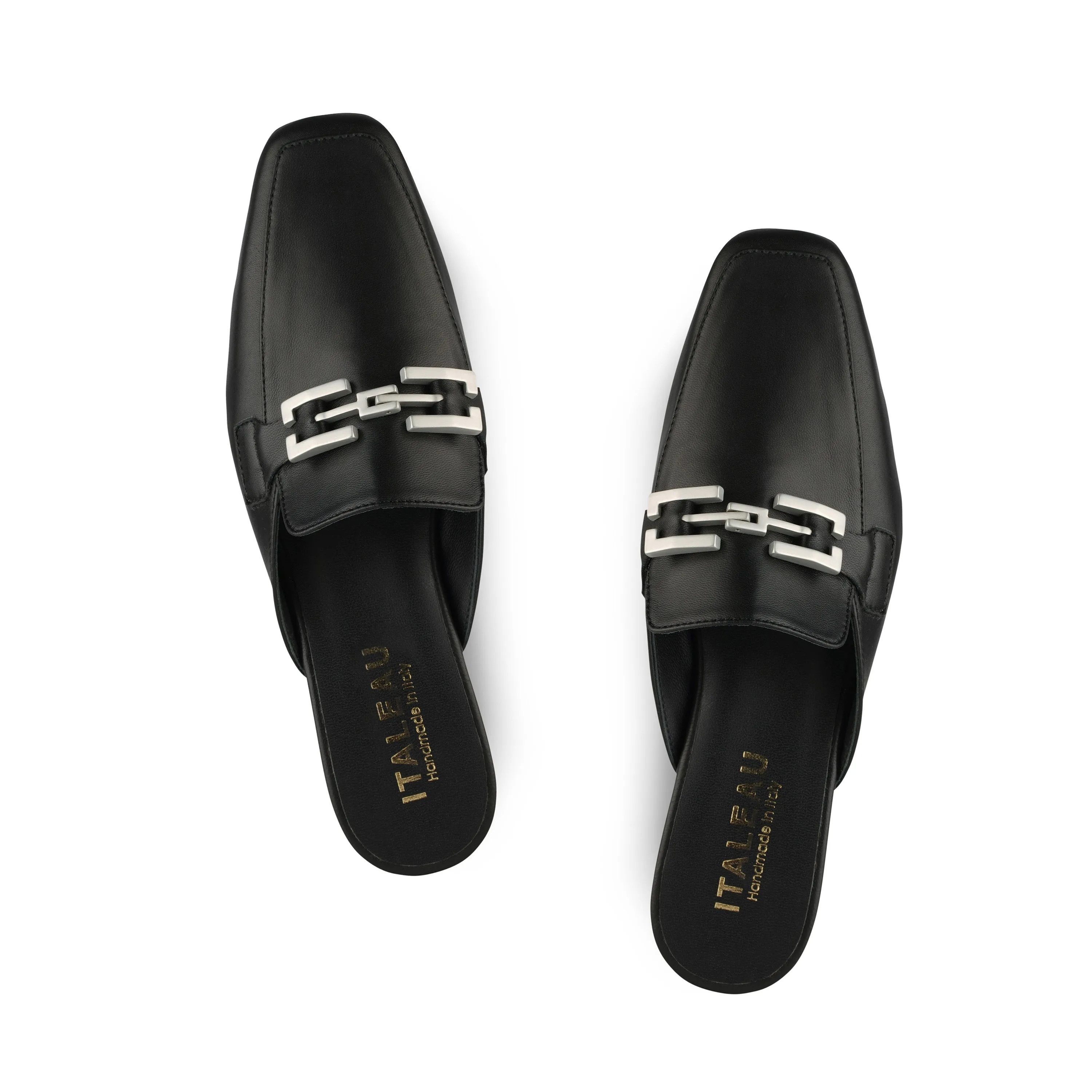 Cecile Flexlite Mules Jet Black