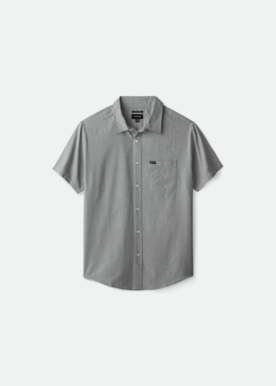 Charter Oxford S/S Woven - Grey