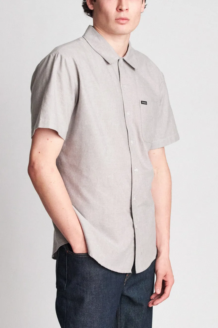 Charter Oxford S/S Woven - Grey