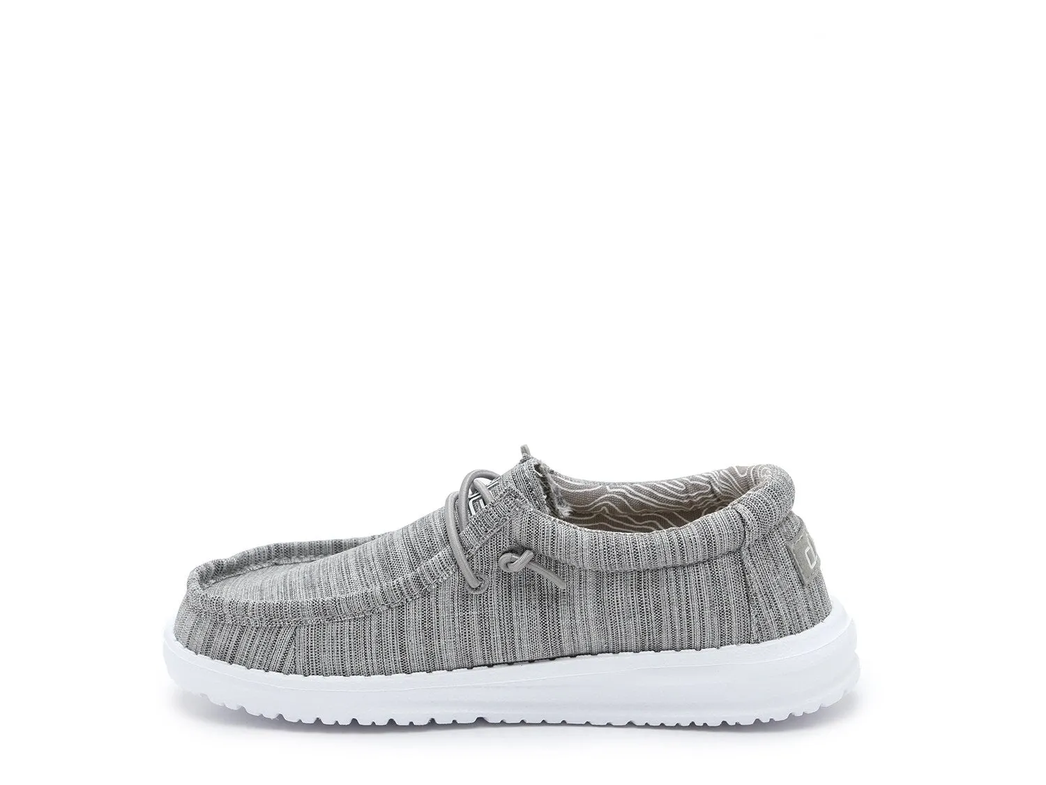 Children's slip-ons Hey Dude Wally, dark gray / light gray