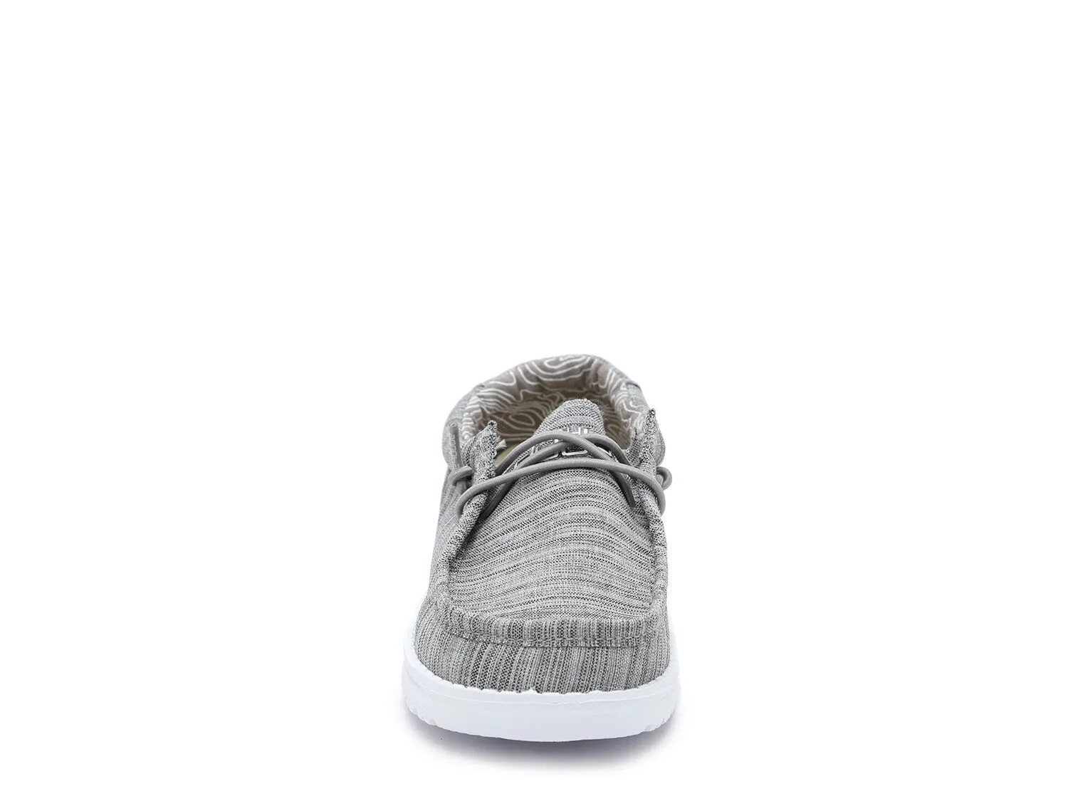 Children's slip-ons Hey Dude Wally, dark gray / light gray