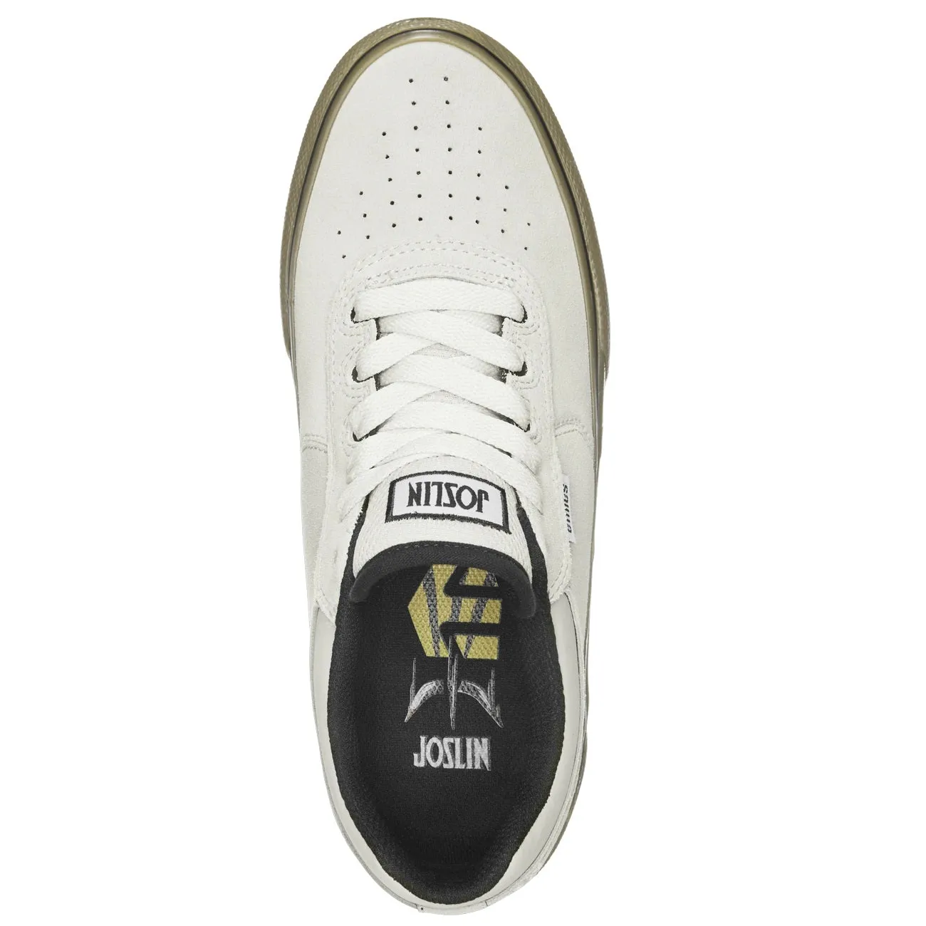 Etnies Shoes Joslin Vulc - White/Black/Gum