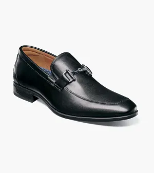 Florsheim Zaffiro Moc Toe Bit Loafer - Black