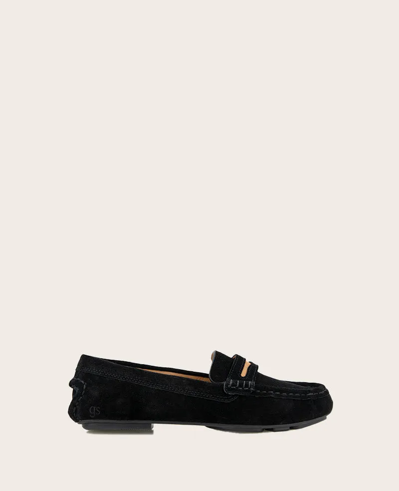 GENTLE SOULS - Madison Suede Tailored Flat