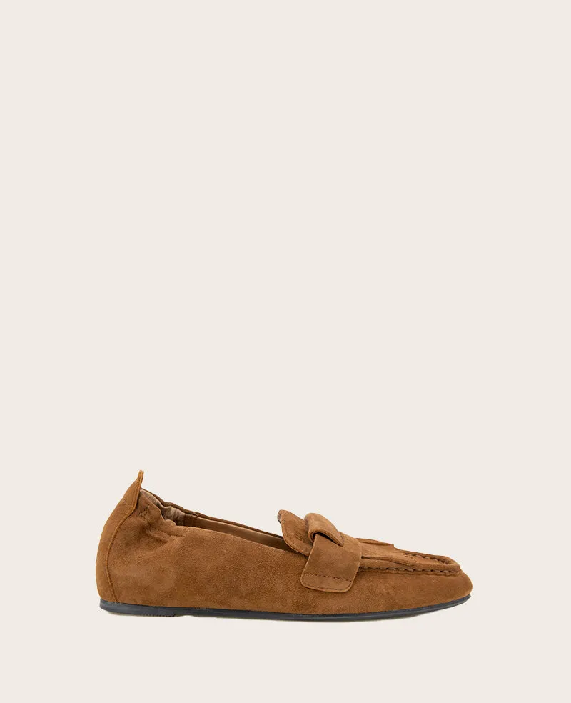 GENTLE SOULS - Scotty Tassel Suede Loafer