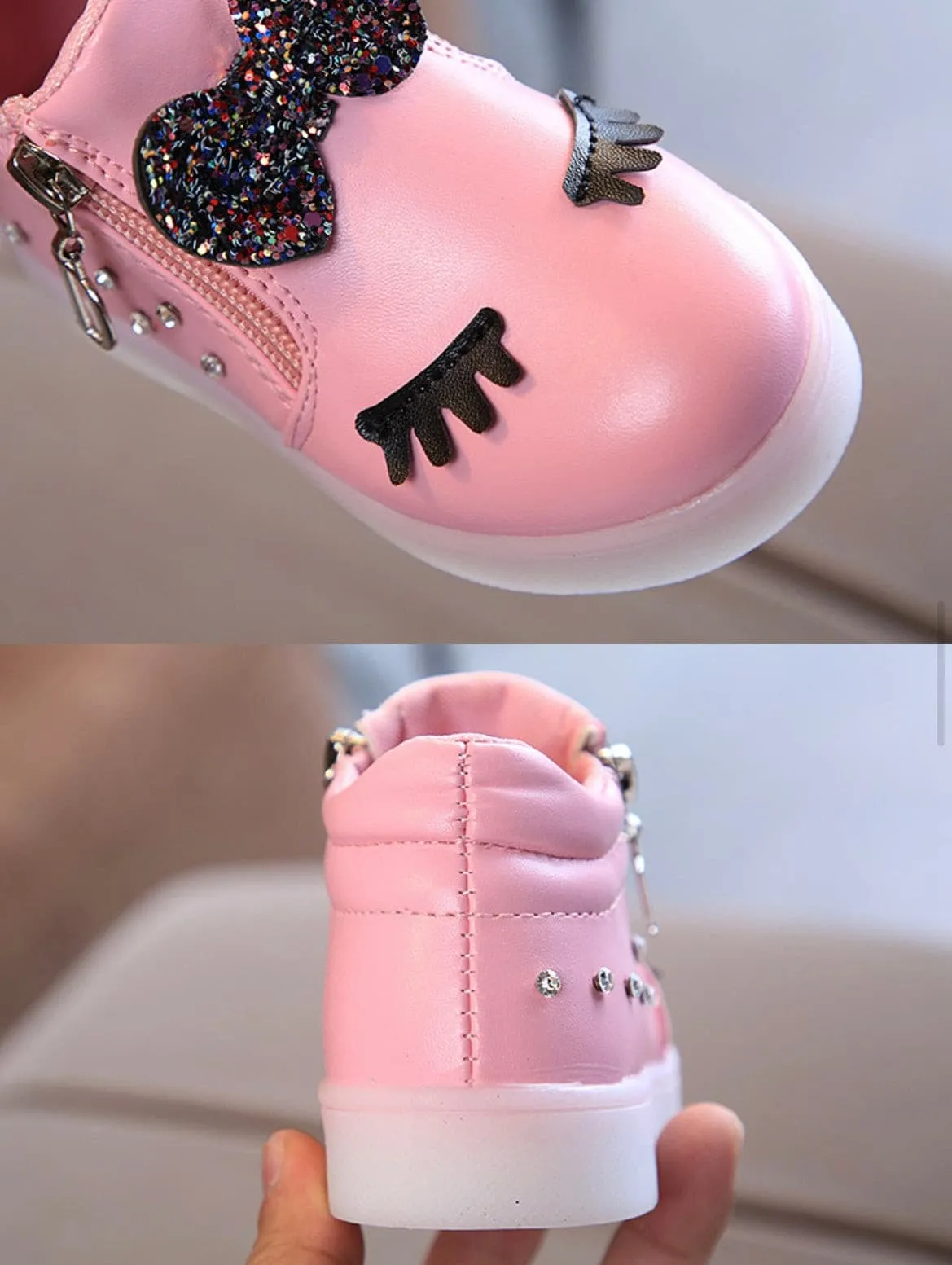 Girls Led Light Shoes