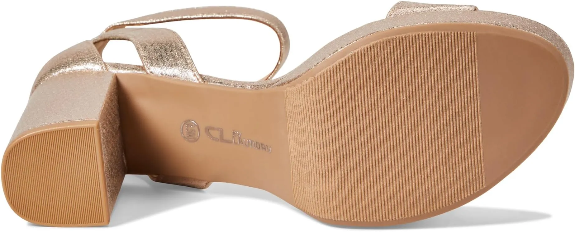 Go On-2 Super Suede CL Sandals By Laundry, Light Gold