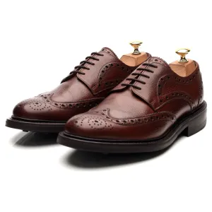 'Grassington' Brown Leather Derby Brogues UK 6.5 F