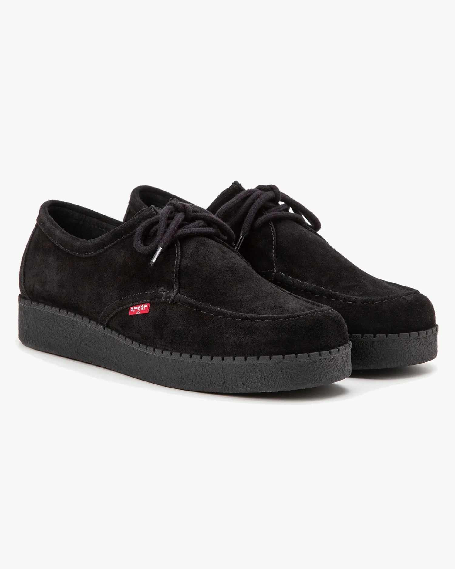 Levi's® RVN Low Red Tab Moc Toe Shoes - Full Black