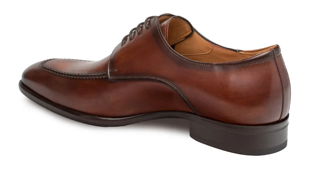 Mezlan Coventry Lace-Up Oxford Cognac