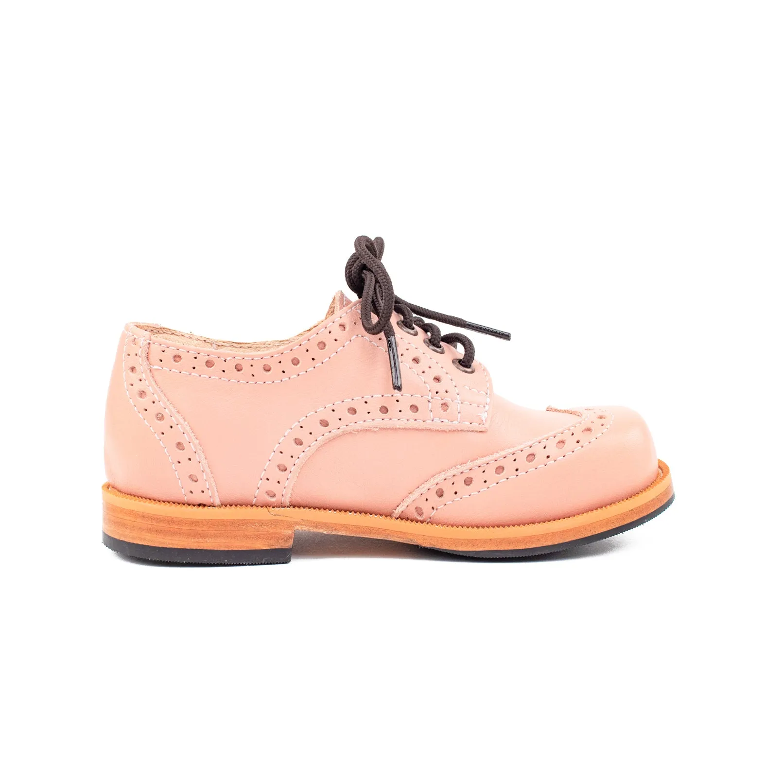 MK22625 - Brogue Oxfords Shoes Rosewood [Children's Leather Shoes]