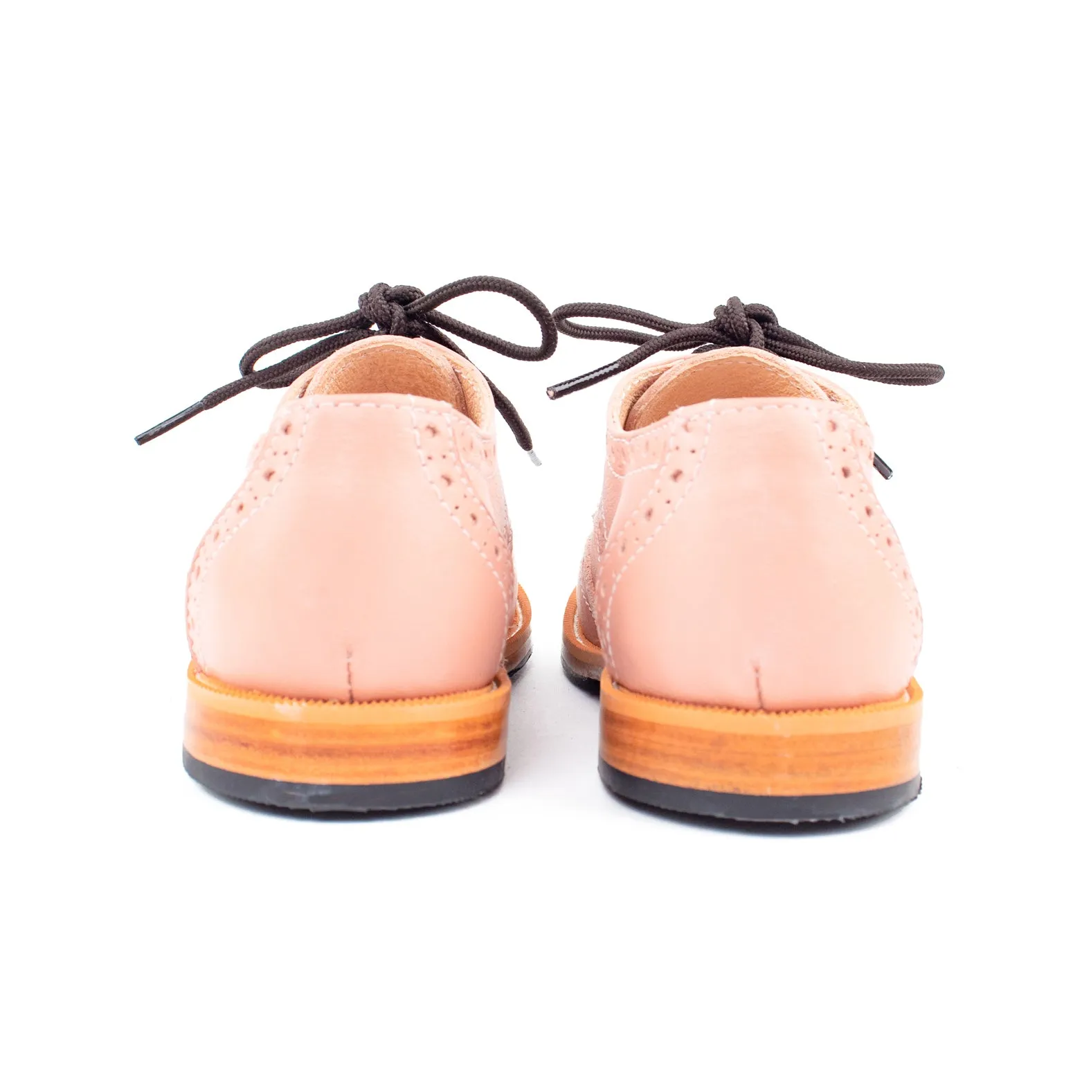 MK22625 - Brogue Oxfords Shoes Rosewood [Children's Leather Shoes]