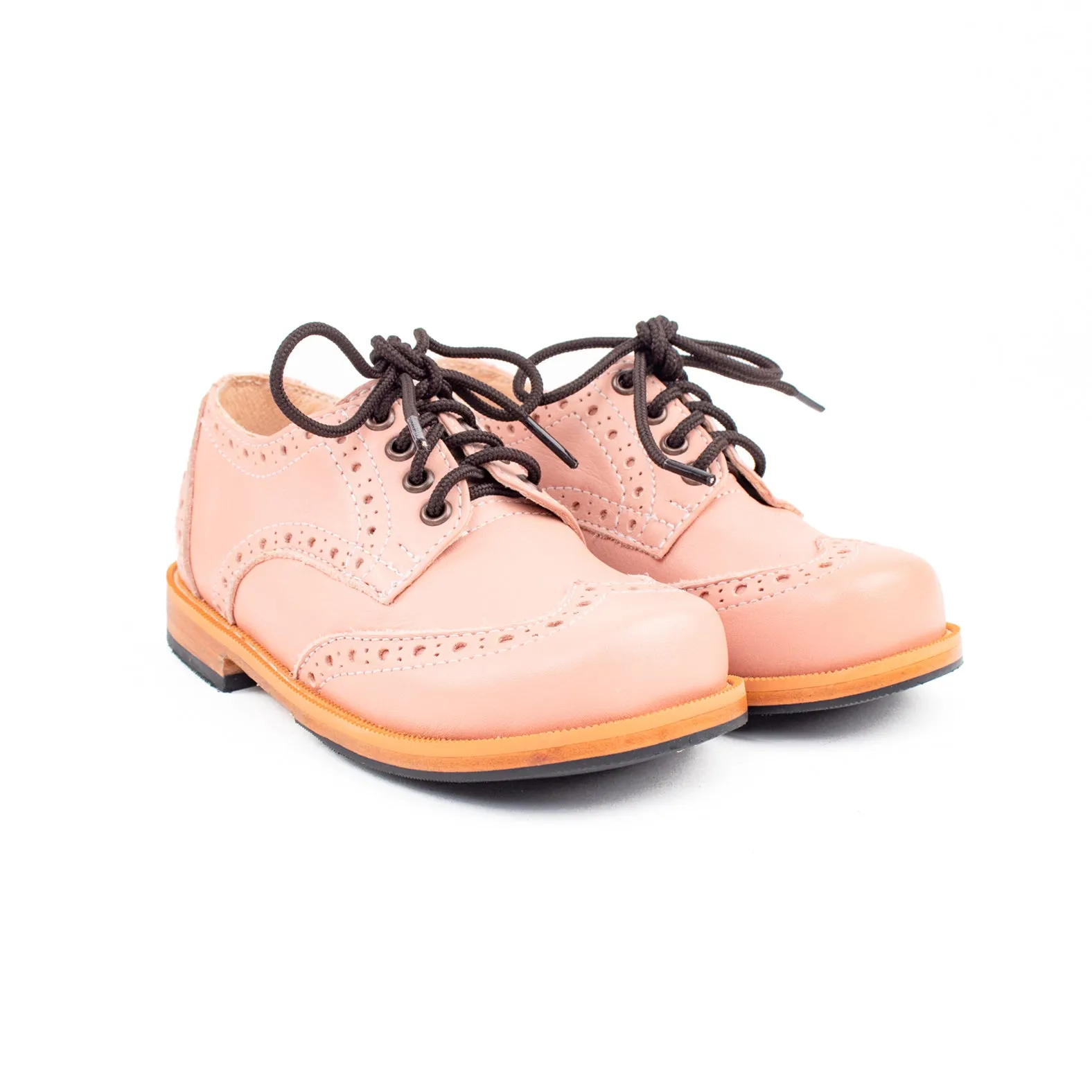 MK22625 - Brogue Oxfords Shoes Rosewood [Children's Leather Shoes]