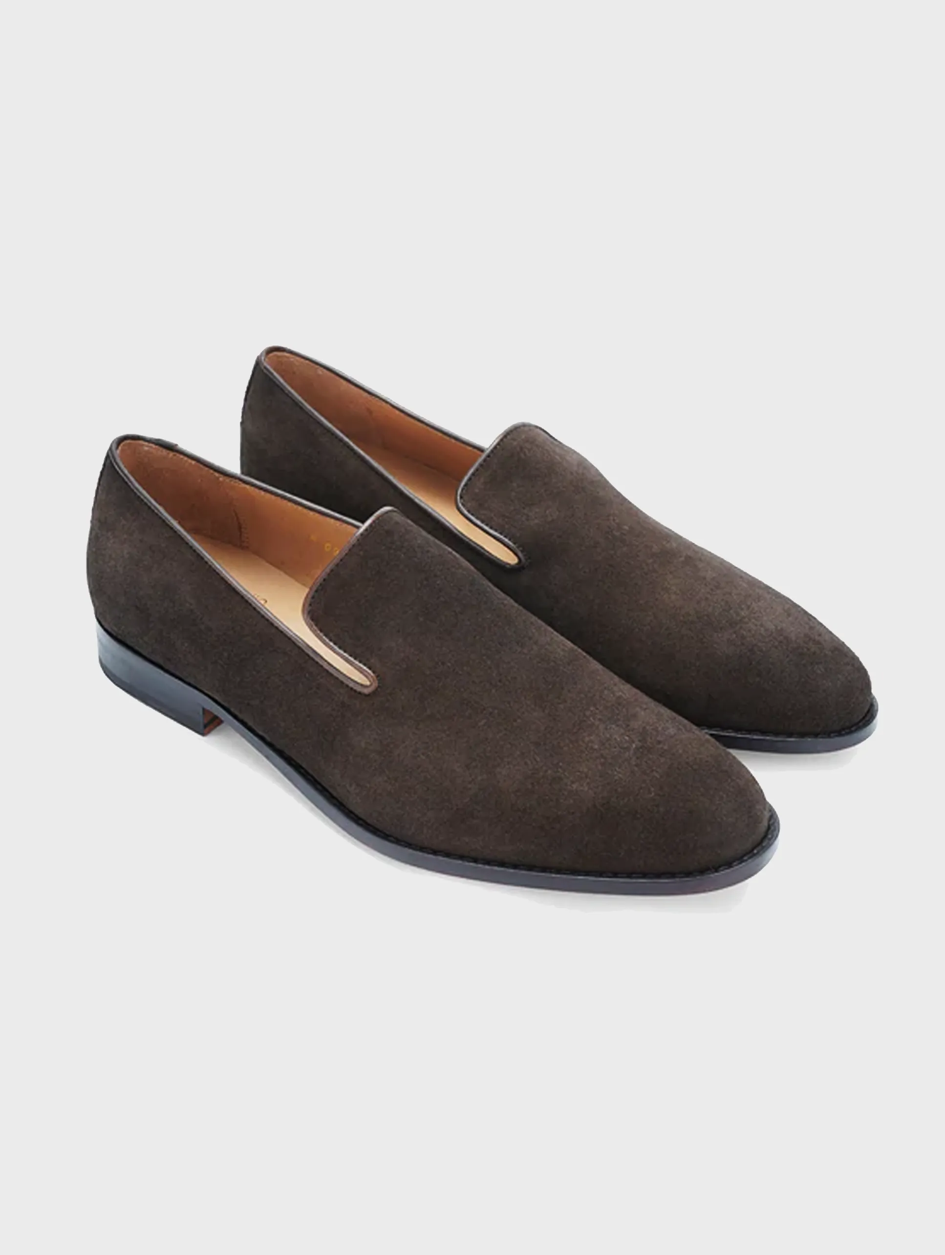 Murano Loafer - Dark Brown Suede