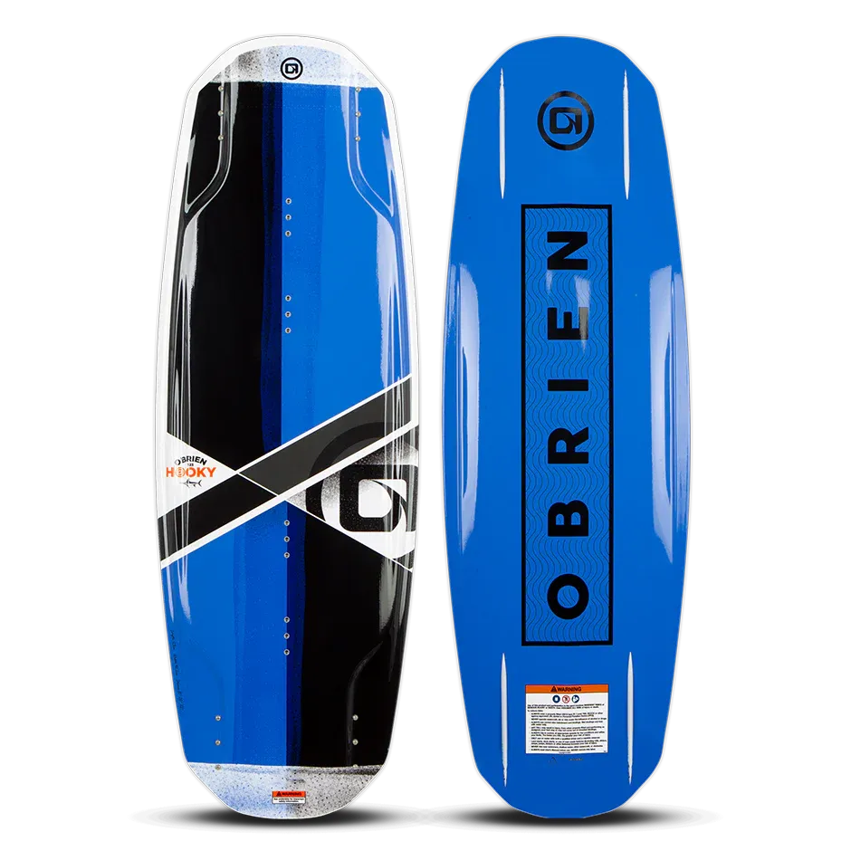 OBRIEN HOOKY WAKEBOARD WITH CLUTCH BOOTS