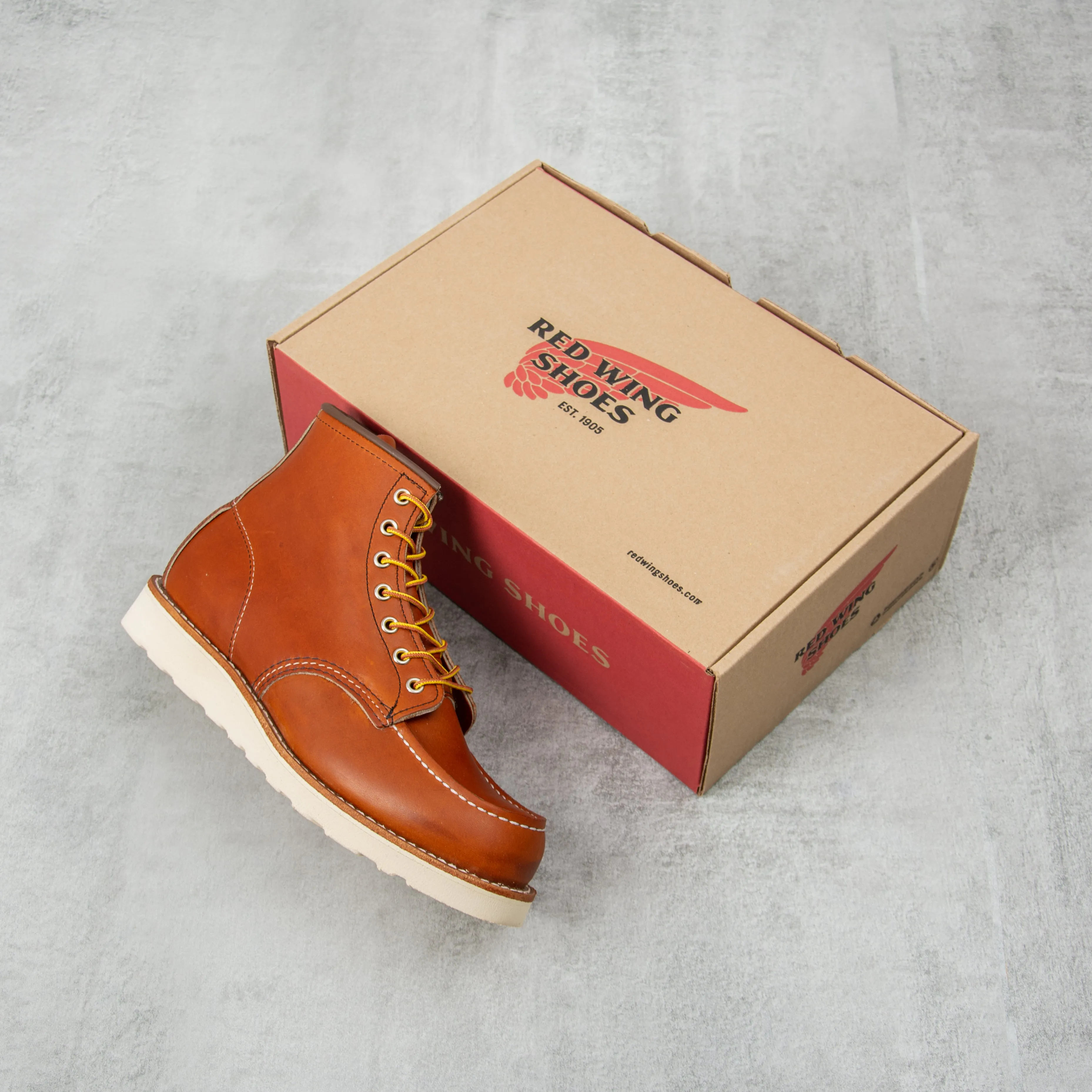 Red Wing Classic Moc Toe Boot 0875 - Oro Legacy