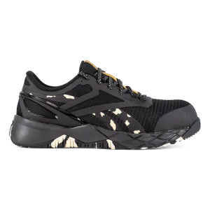 REEBOK RE366 WOMEN'S BLK / CAMO / BRN NANOFLEX TR SD ATHLETIC WORK SHOE