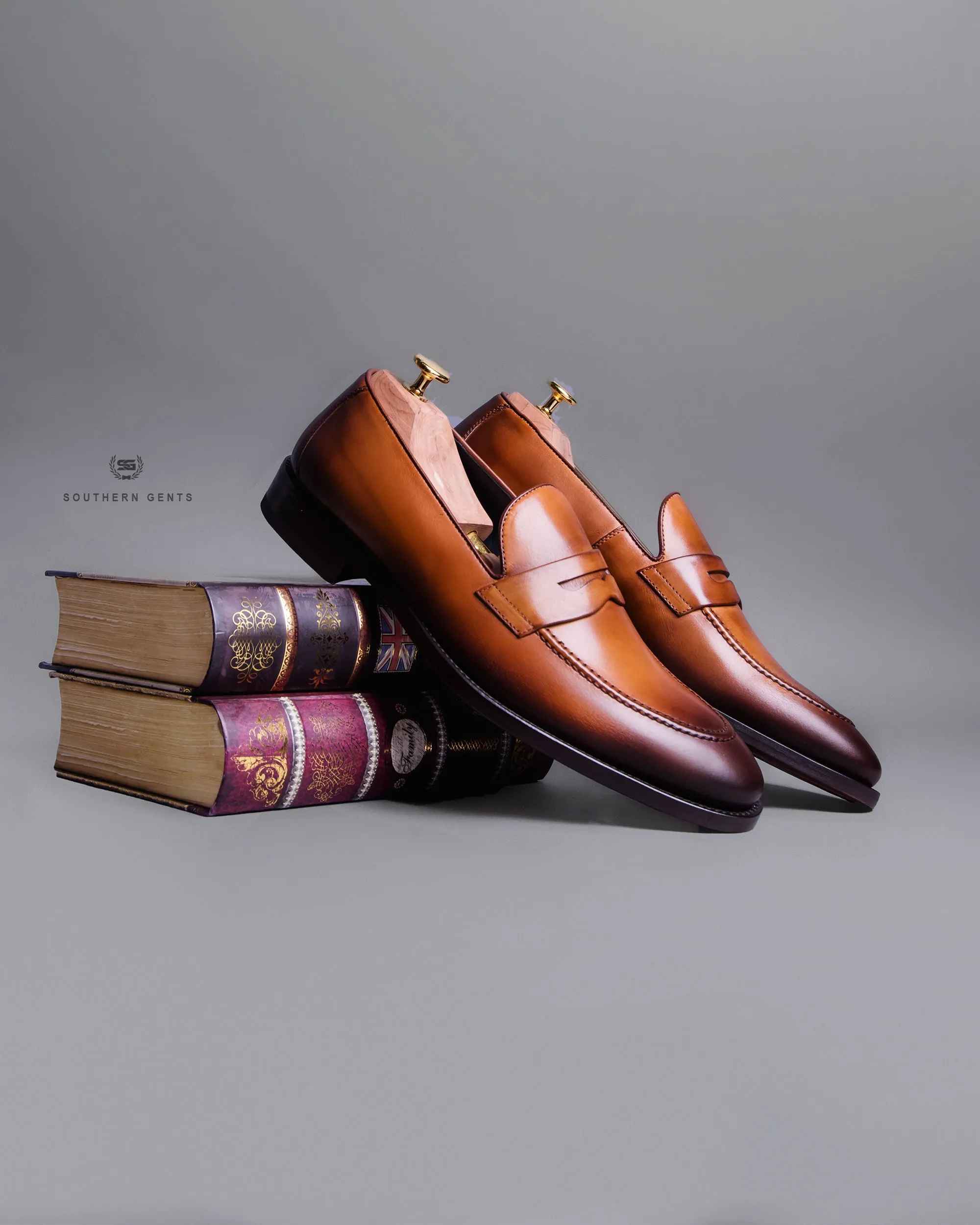 Smithson Penny Loafer  V2 – Cognac