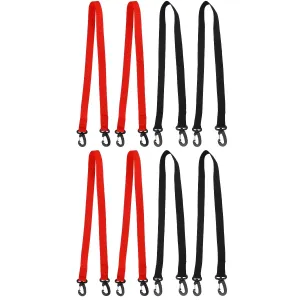 valiant 8 Pcs Ski Boot Straps Snowboard Boots Accessories Skiing Equipment Leash Nylon